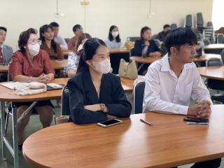 การเตรียมความพร้อมนักศึกษาสาขาวิชาการบริหารการศึกษาก่อนเรียน ประจำปีการศึกษา 2566