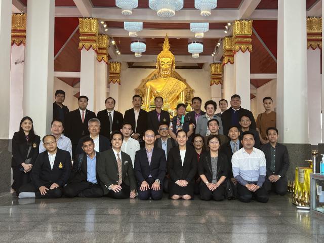 1. การร่วมทัศนศึกษาเชิงวัฒนธรรมพื้นที่จังหวัดสกลนคร ในโอกาสเข้าร่วมการประชุมสภาคณะผู้บริหารบัณฑิตศึกษาแห่งประเทศไทย (สคบท)